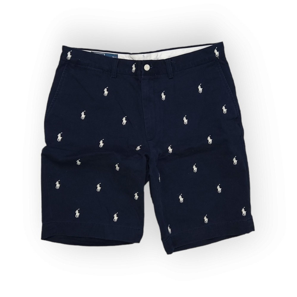 Polo Ralph Lauren AOP All Over‎ Pony Chino Shorts Mens 35